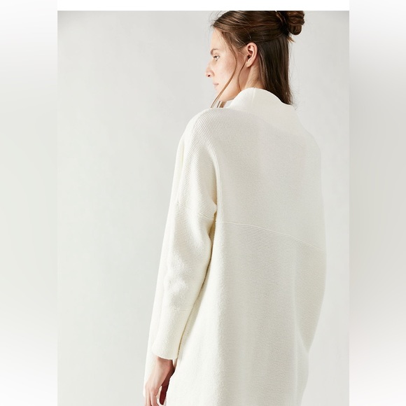 Free People Ottoman Slouchy Tunic XS Ecru - Picture 3 of 8